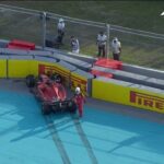 Leclerc atrapado por la superficie de la pista de Miami en la FP2