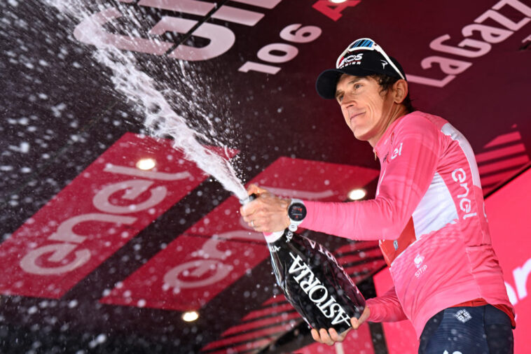 'Lo estoy aprovechando al máximo': Geraint Thomas celebra la consistencia del Giro de Italia en su 37 cumpleaños