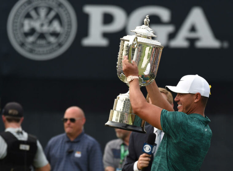 Los 10 principales ganadores en el Campeonato de la PGA en los últimos 5 años según las ganancias por tiro