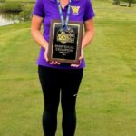 La junior de Warwick, Gina Milazzo, ha ganado tres campeonatos de golf femeninos de la Sección 9 seguidos.