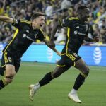 Yaw Yeboah anotó un gol magistral para darle a Columbus Crew una ventaja temprana el domingo por la noche