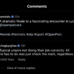 Nick Kyrgios se pone del lado de Mikael Ymer después del arrebato furioso del sueco hacia el árbitro