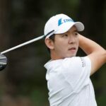 Noh Seung-yul de Corea del Sur disparó un par 60 de 11 bajo par a pesar de sufrir una fractura en la cabeza del conductor para tomar la ventaja de primera ronda en el torneo PGA Byron Nelson