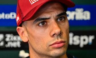 Oliveira sufre una luxación de hombro en el GP de España