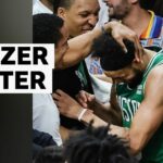 Play-offs de la NBA: Derrick White anota un dramático zumbador cuando Boston Celtics vence a Miami Heat