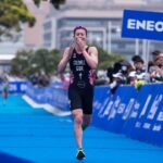 Sophie Coldwell gana el WTCS Yokohama 2023 finalizando directamente Crédito de la foto: World Triathlon / Tommy Zaferes
