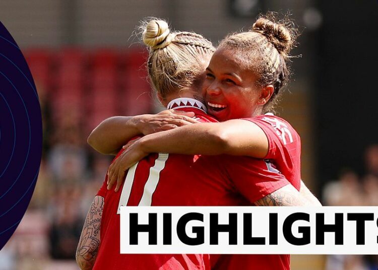 Resumen de la WSL: Man Utd 3-0 Tottenham