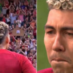 Roberto Firmino llora en emotiva despedida de Anfield