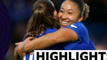 Superliga femenina: Chelsea 6-0 Leicester City - resumen