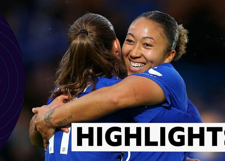 Superliga femenina: Chelsea 6-0 Leicester City - resumen