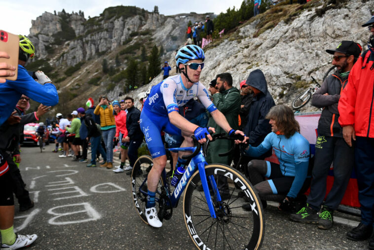 'Tal vez fui demasiado profundo ayer': el impulso de Dunbar se detiene en el Giro de Italia