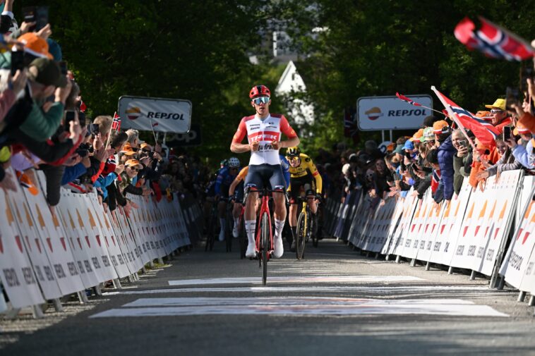 Tour de Noruega: Thibau Nys gana el final cuesta arriba en la etapa 2