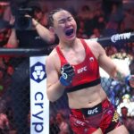Yan Xiaonan der.  Jessica Andrade en UFC 288: Mejores fotos