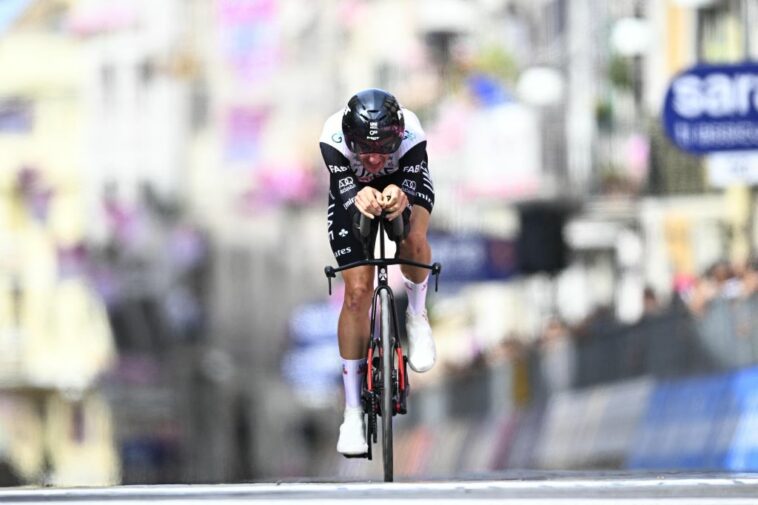 ¿Los errores de tiempo pusieron a Brandon McNulty en la camiseta KOM en el Giro de Italia?