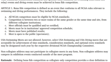 ¿Qué dice la nueva propuesta de regla de "reunión de buena fe" de la NCAA?