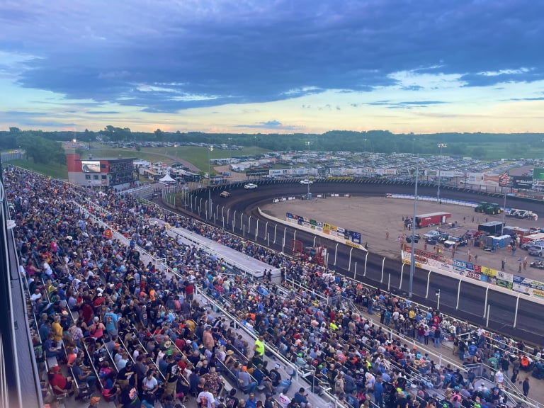 Huset's Speedway - High Bank Nationals - World of Outlaws Sprint Car Series