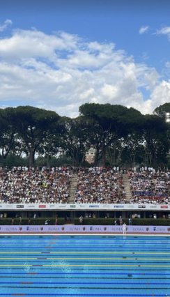 Adam Peaty Al Settecolli Di Roma Da Spettatore