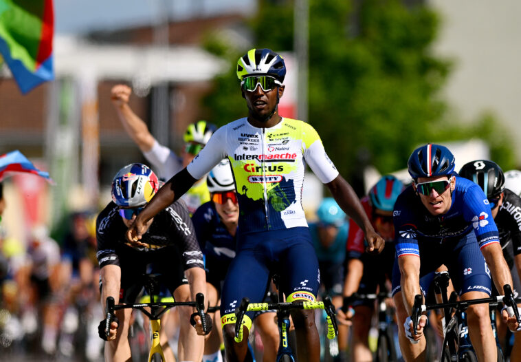 Biniam Girmay: Nuestro objetivo en el Tour de Francia es ganar una etapa
