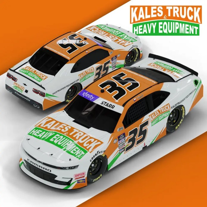 David Starr, Kales Truck & Heavy Equipment se unen a Emerling-Gase Motorsports para Nashville