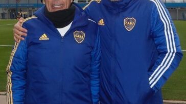 Miguel y Román, la fórmula del éxito en Boca: campeones de la última Copa Libertadores en 2007 y bicampeones en la segunda etapa del DT (Prensa Boca).
