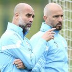 El padre del entrenador asistente del Man City, Enzo Maresca (derecha), fue reportado como desaparecido luego de su victoria por 1-0 en la Liga de Campeones el sábado, pero desde entonces ha sido encontrado.