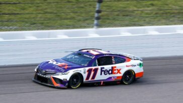 FedEx se acerca a la extensión con Joe Gibbs Racing, Hamlin