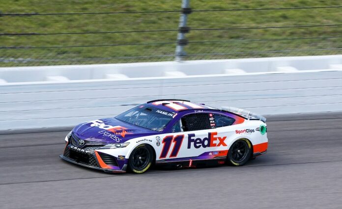 FedEx se acerca a la extensión con Joe Gibbs Racing, Hamlin