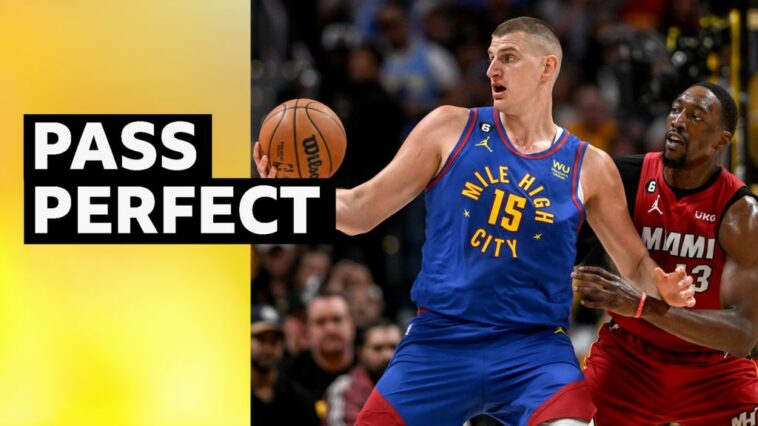 Finales NBA: Nikola Jokic establece récord de asistencias cuando Denver Nuggets vence a Miami Heat