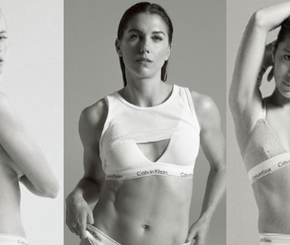 Fotos imperdibles: estrellas de Mundial Femenino en topless y ropa interior para Calvin Klein | Curiosidades de fútbol