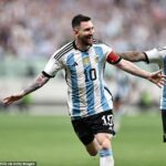 Lionel Messi anotó a los 79 segundos para Argentina contra los Socceroos el jueves pasado