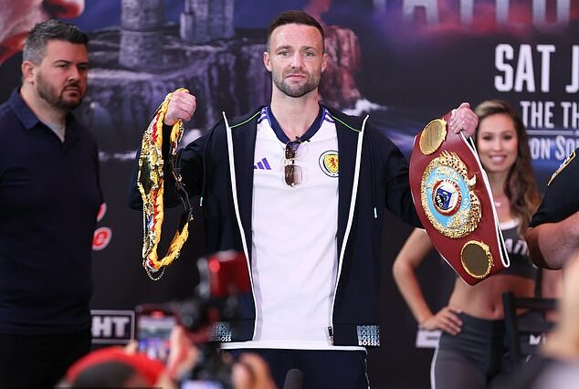 Josh Taylor se veía en excelente forma antes del enfrentamiento por el título del sábado en el Madison Square Arena