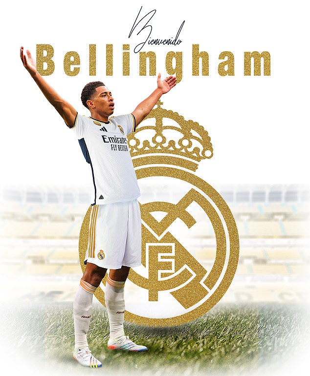 El Real Madrid ha confirmado el fichaje de Jude Bellingham procedente del Borussia Dortmund por 113 millones de libras