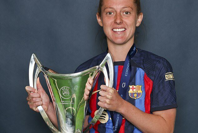 Es probable que la victoria de Keira Walsh en la Liga de Campeones con el Barcelona sea la primera de muchas para ella