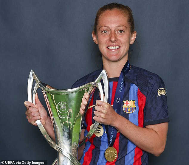 Es probable que la victoria de Keira Walsh en la Liga de Campeones con el Barcelona sea la primera de muchas para ella