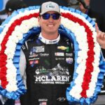 Kyle Busch en el carril de la victoria - Talladega Superspeedway - NASCAR Cup Series