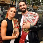 Las superestrellas de WWE Becky Lynch y Seth Rollins han estado juntos desde 2019