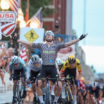 Luke Lamperti tricampeón en el criterium masculino del US Pro Road Championships