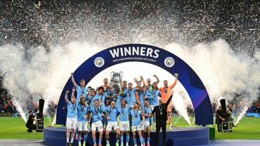 Siete estrellas del Manchester City figuran en el equipo de la UEFA de la Champions League esta temporada