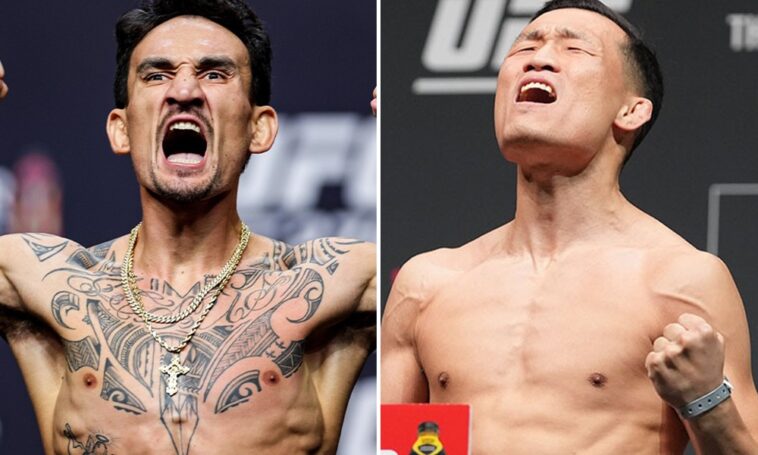 Max Holloway vs. Korean Zombie encabeza el evento de UFC en Singapur