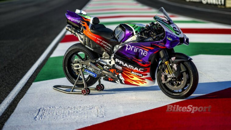 MotoGP de Italia |  ¿Es la librea de Mugello de Pramac Ducati el aspecto más salvaje que MotoGP haya visto jamás?  |  Noticias BikeSport