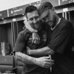 Neymar rindió homenaje a su amigo Lionel Messi mientras el argentino se prepara para dejar el PSG