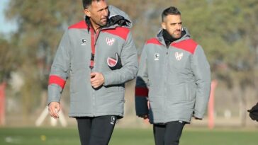 Diego Dabove dirigirá frente a River su segundo partido como técnico de Instituto. Viene de empatar 1-1 vs. Racing. Foto: Prensa Instituto.