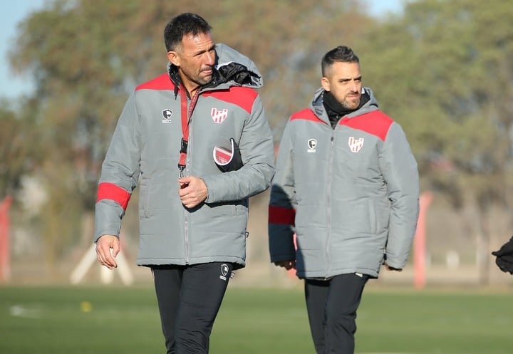 Diego Dabove dirigirá frente a River su segundo partido como técnico de Instituto. Viene de empatar 1-1 vs. Racing. Foto: Prensa Instituto.