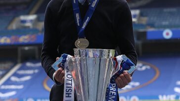 Steven Gerrard levantó el título de la Premiership escocesa 2020/21 con el Rangers y quedó invicto