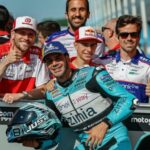 Torres-Ferrari-Granado: ¡la primera fila de MotoE™ en Assen!
