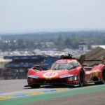 James Calado (GBR) / Alessandro Pier Guidi (ITA) / Antonio Giovinazzi (ITA) #51 AF Corse Ferrari 499P.  10.06.2023.  Campeonato Mundial de Resistencia de la FIA, carrera de 24 horas de Le Mans, Le Mans, Francia, sábado.  - www.xpbimages.com, correo electrónico: request@xpbimages.com - Derechos de autor: XPB Images