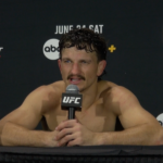 Video de UFC en ABC 5: entrevistas posteriores a la pelea del ganador detrás del escenario