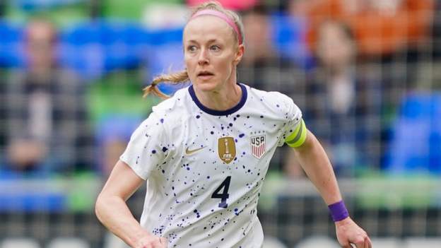 Copa Mundial Femenina 2023: la capitana de EE. UU., Becky Sauerbrunn, fuera del torneo por lesión