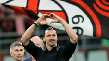 Serie A: las lágrimas de alegría de Zlatan Ibrahimovic al dar su discurso de retiro en el AC Milan