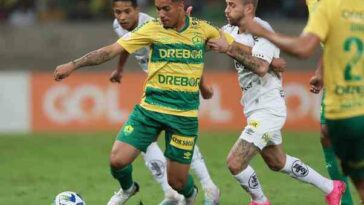 Con gritos de saludo, Cuiab vence a Santos y rompe tabú en el Campeonato Brasileño